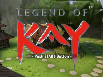 Legend of Kay screen shot title